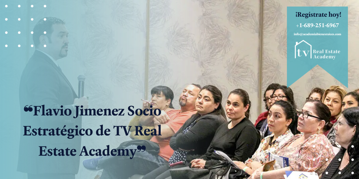 Flavio Jimenez Socio Estratégico de TV Real Estate Academy